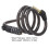 Cadenas de vélo à code à 5 chiffres 12 mm/0,47 po, 1200 mm 2