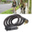 Cadenas de vélo à code à 5 chiffres 12 mm/0,47 po, 1200 mm 1