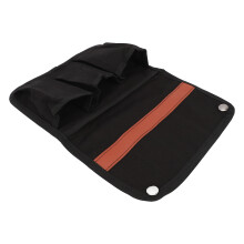 Sac latéral en toile respirante pour le camping & le fauteuil noir multifonctionnel