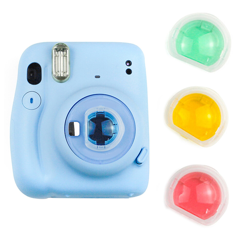 Colorful 4-Color Special Effect Filters For Instant Camera Mini11 Lens Uk 4681333811196