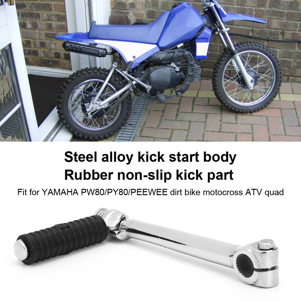 Anti-Slip Rubber Kick Starter Crank For Enhanced Safety On Pw80 Py80 6931333811275