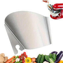 Stand Mixer Splatter Shield Stainless Steel Pour Shield For Kitchen Mixers, Splash Guard, Universal Fit