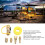 6PCS Brass RV Quick Connect Adapter Set for Trailers & Camping 5