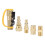 6PCS Brass RV Quick Connect Adapter Set for Trailers & Camping 9