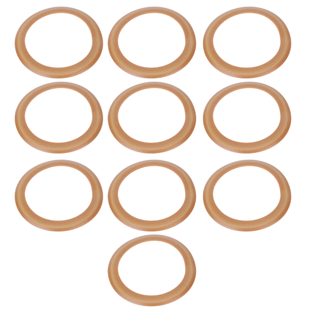 10Pcs Rubber Piston Rings For 1500W Silent Oil-Free Air Compressor, 75X56x1mm 3291333811815