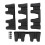 Durable 4PCS Lifter Tray Set for LS1 LS2 LS3 Gen 3 4 5 V8 Engines 9