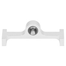 Boîte de transfert en aluminium de 70 mm, arbre en D de 5 mm, RC 1/10 argent