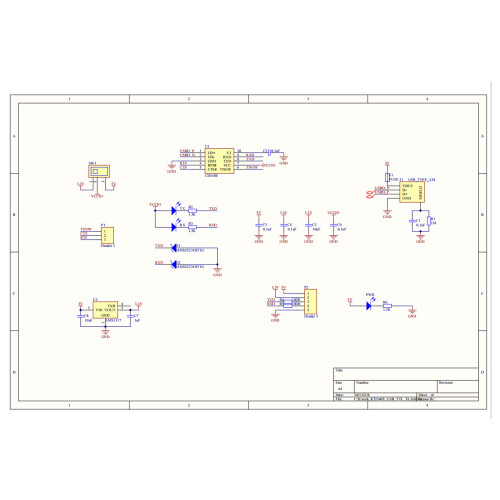 Modulo seriale USB CH340 TTL Convertitore 50bps-2Mbps 2