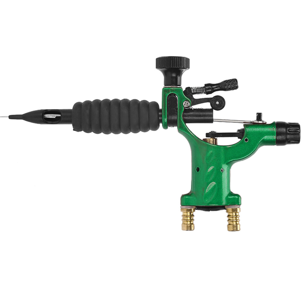 Professional Green Alloy Tattoo Machine, Lining & Shading, 5-9V