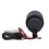 Indicatore 2-in-1 voltmetro e temperatura dell'acqua, nero, 12-36V 5