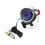 Indicatore 2-in-1 voltmetro e temperatura dell'acqua, nero, 12-36V 2