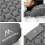 Matelas à pompe intégrée 1,9  0,6 m, 50 mm, bleu 8