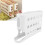4-Tier-Eier-Organizer - 30 Eier, 18x33x7 cm, Weiß 1