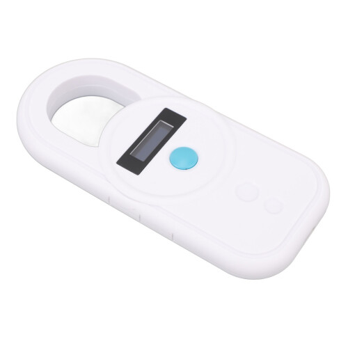 Modelo 128 Lector de microchips para mascotas 14.5x6.5cm blanco