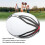 High Elasticity PVC Rugby Practice Ball Inflatable for Match & Training White 5
