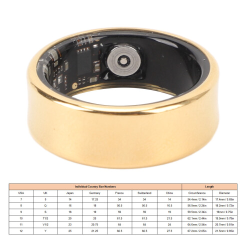 Ring 8 Smart Health Ring 20mAh Titan IP68 1