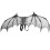 Kids Wing Folding Costume Prop for Halloween Party White Accessory 4