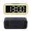 TS-3002 Großer digitaler LED-Wecker 5.7in Schwarz 1