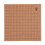 Doppelseitige Kork-Makramee-Platte 30x30 cm Raster 14