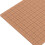 Doppelseitige Kork-Makramee-Platte 30x30 cm Raster 11