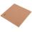 Doppelseitige Kork-Makramee-Platte 30x30 cm Raster 16