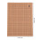 Tablero de macramé de corcho 31x41 cm, 12,2x16,1 in 2
