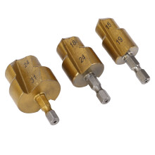 PPR-Rohr Hebe-Bohrer 1/4-Zoll Sechskantschaft Wasserrohr-Reamer 15-19mm