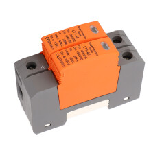 2P 40KA DC Surge Protector, 1000V, Green/Red Indicator