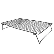 Rejilla plegable de acero al carbono negro para enfriar horneados