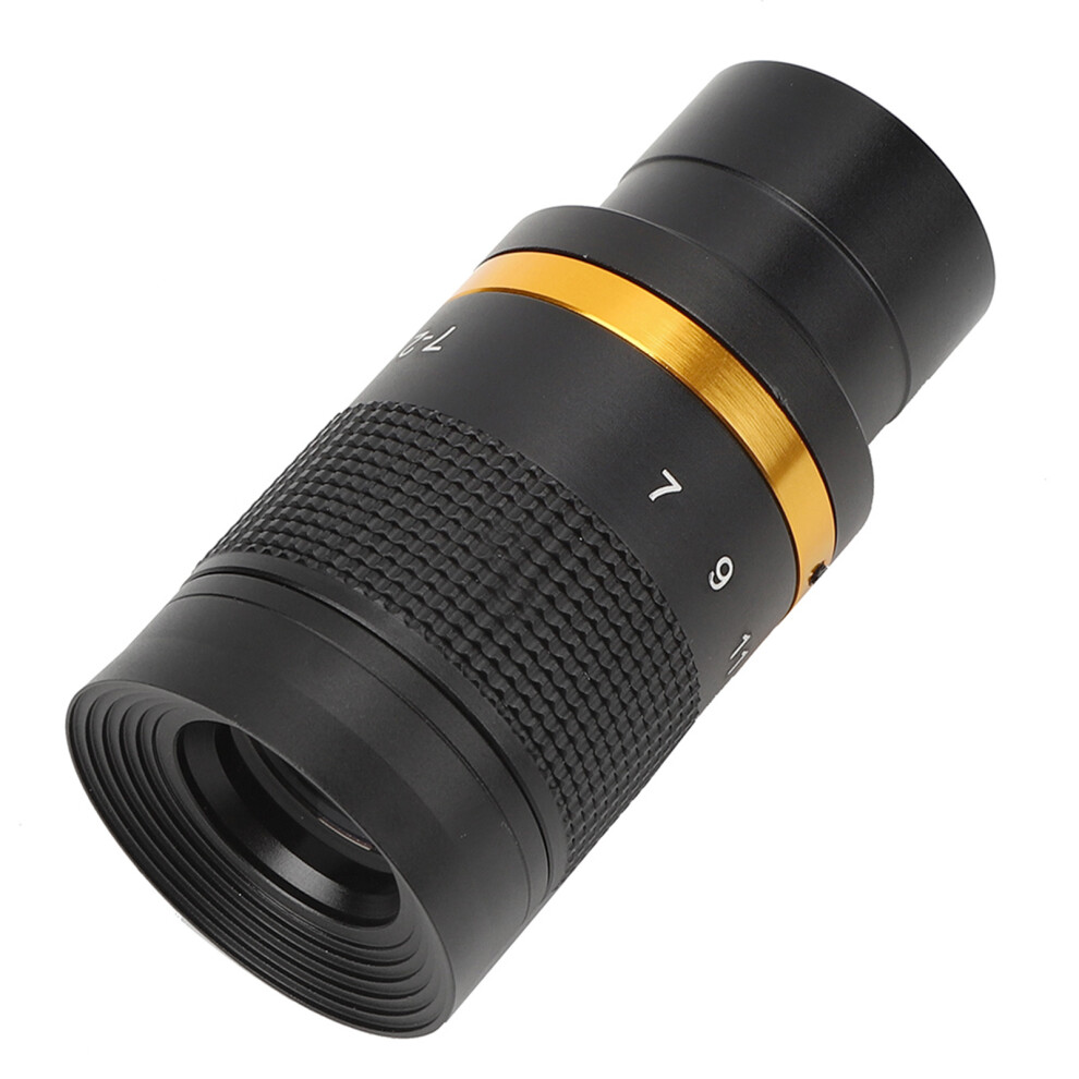 Astronomical Telescope Eyepiece 1.25 Inch 7Â21Mm Zoom Lens Black 4181333828779