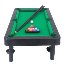 Kinder Pools Spieltisch Hochsimulations-Interaktives Miniatur-Billard-Pool-Set für Doppelspieler