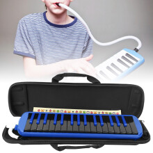 Practice-Ready 32-Key Blue Melodica F32s with Bag for Learning