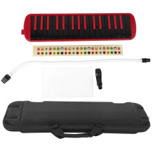 Rouge Melodica 32 Keys - Beginner Wind Instrument with Durable Materials