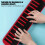 Rouge Melodica 32 Keys - Beginner Wind Instrument with Durable Materials 15