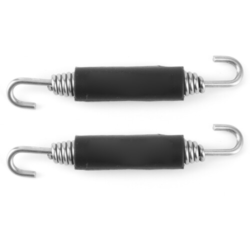 Durable Stainless Steel Exhaust Pipe Spring Hook for Motorcycles 1