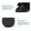 Bottes pour chien imperméables 5#,6#,7#,8# Noires Taille Large 4