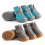 Scarpe per cani 3#, 4#, 5# TPR Caffè Blu Rosso 7