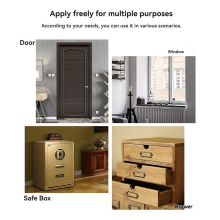 Tuya Smart Door Sensor Home Security Window Detector Switch Handle Alarm Contact