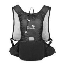 Mochila de senderismo de 12 L 23x45x16 cm, Negro/Azul