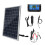 10W Polysilizium-Solarmodul-Kit Schwarz 330x200mm 1