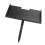 Supporto in ferro per lapide commemorativa 30.6x15.6x1.9cm 16
