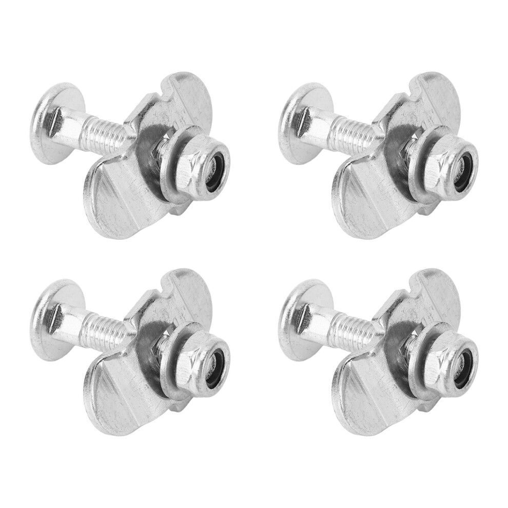4Pcs Metal L Track Threaded Screw Double Stud Fittings For Truck Bed And Trailer 4921333837049