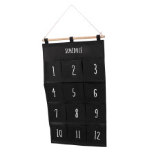 Organisateur suspendu à 12 poches, 37 x 73 cm, toile