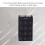 12 Taschen hängender Organizer Typ D 37x73 cm Beige 5