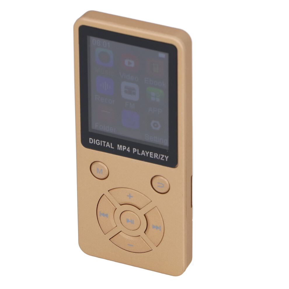 64Gb Bluetooth Mp3 Mp4 Player 1.8" Screen Hifi Music Player Gold 3711333838006