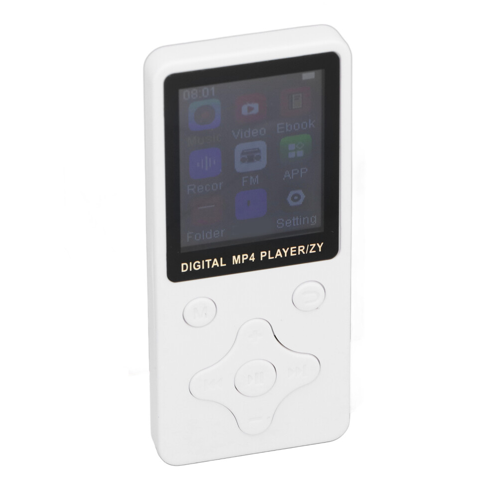 64Gb Mp3 Mp4 Player 1.8" Lcd Bluetooth Lossless White 7891333838087