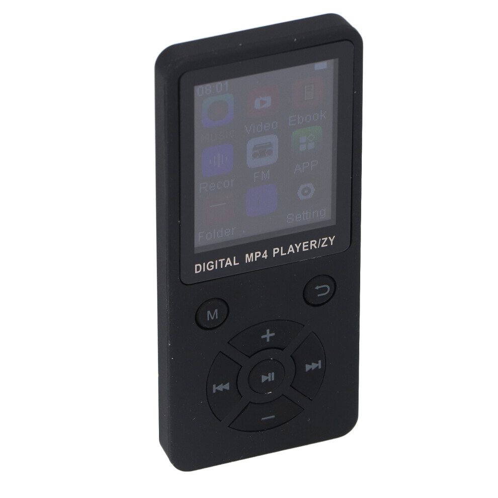 64Gb Mp3 Mp4 Player With Bluetooth 5.0, 1.8" Screen, Black 4651333838516