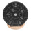 Outil de roue des quintes noir 12,4 cm 1,5 mm 10