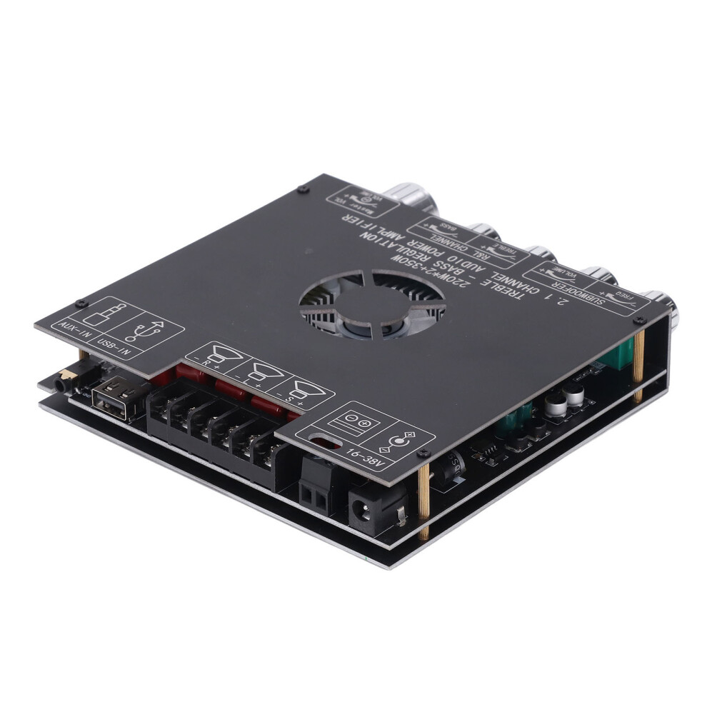 Power Amplifier Module 2.1 Channel Bt5.1 Aux Usb 16-38V 141X131mm 6951333842369