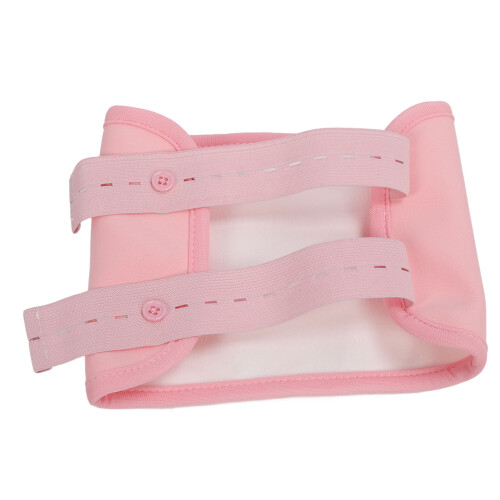 Wrap pour pack d'huile de ricin - 1 paire, velours réutilisable